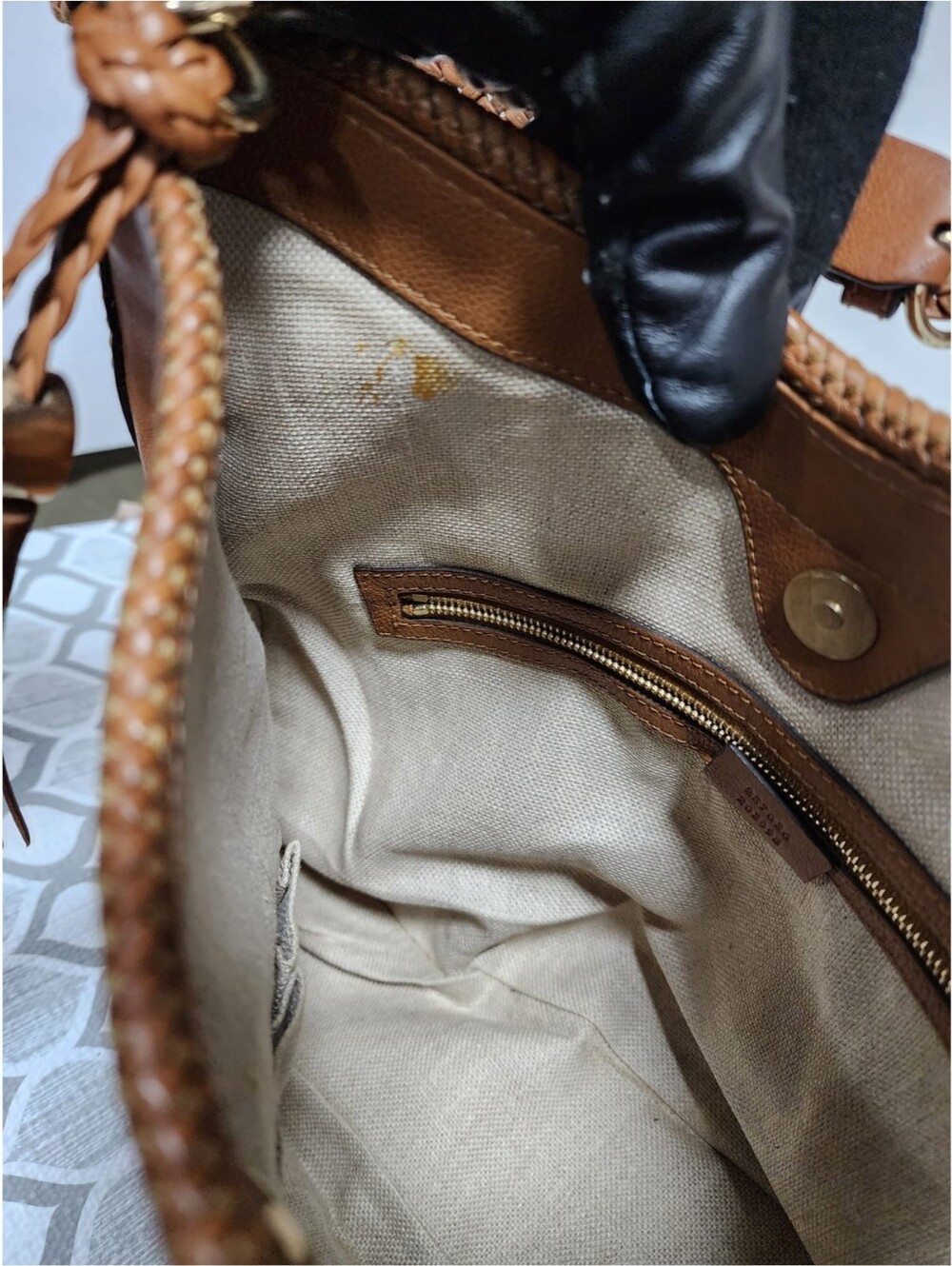 Gucci Medium Marrakech Hobo Bag Brown - Picture 15 of 16